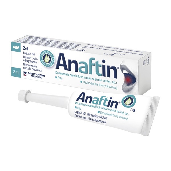 Anaftin, żel, 8 ml