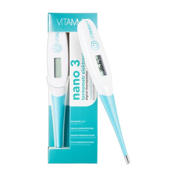 VITAMMY Nano 3 Termometr elektroniczny nowej generacji z elastycznąkońcówką