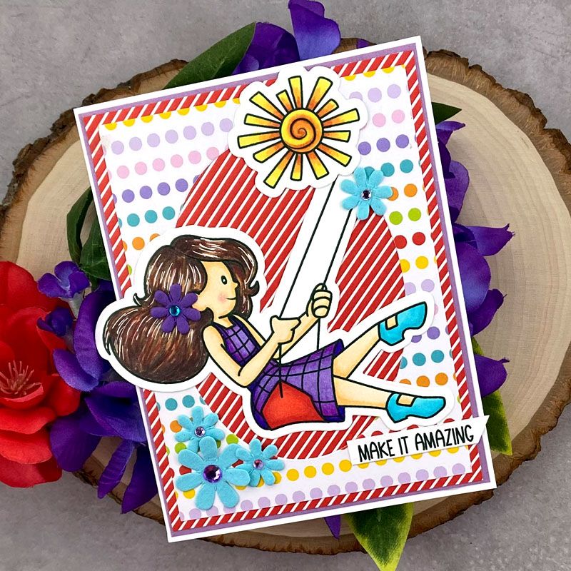 StephieDoll5 Clear Stamp Set