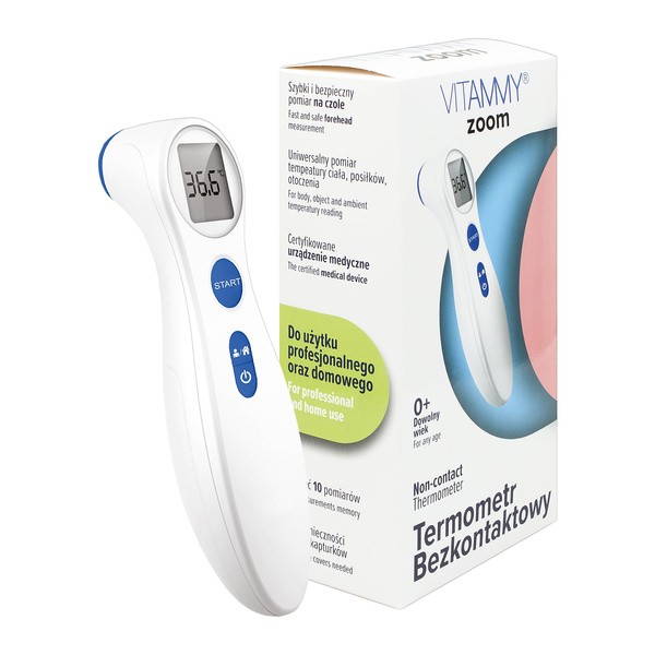 Vitammy Zoom, termometr bezdotykowy, 1 szt.