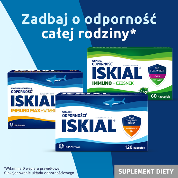 Iskial Junior, kapsułki do żucia, smak cytrynowy, 30 szt.
