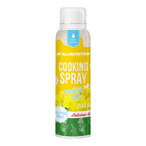 Allnutrition Cooking Spray Canola Oil, olej rzepakowy w sprayu, 200 ml