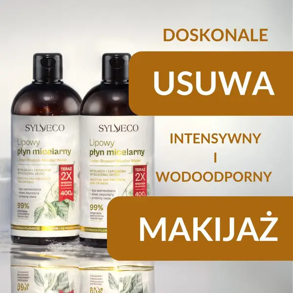 Sylveco, lipowy płyn micelarny, 400 ml