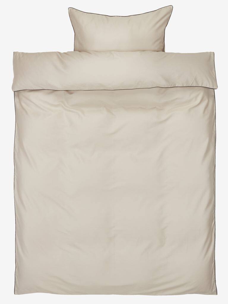 SANNA Guld SANNA satin sengesæt 140x200 sand