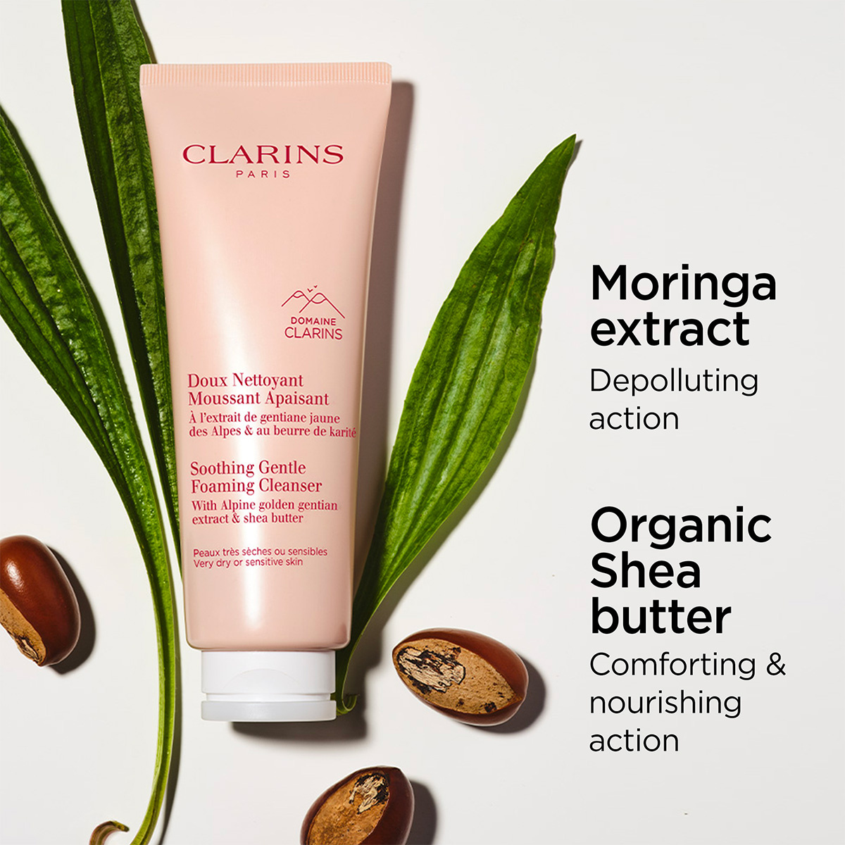 Clarins Soothing Gentle Foaming Cleanser (125 ml)