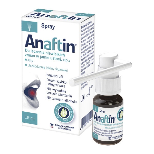 Anaftin, spray, 15 ml
