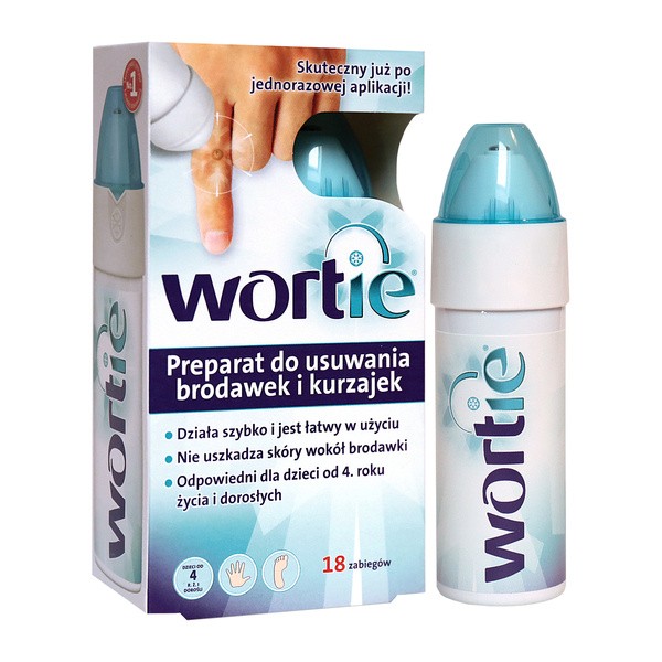 Wortie, preparat do usuwania brodawek i kurzajek, 50 ml