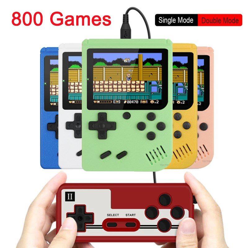 800 IN 1 Retro Video Game Console Handheld Game Player Portable Pocket TV Game Console AV Out Mini Handheld Player for Kids Gift