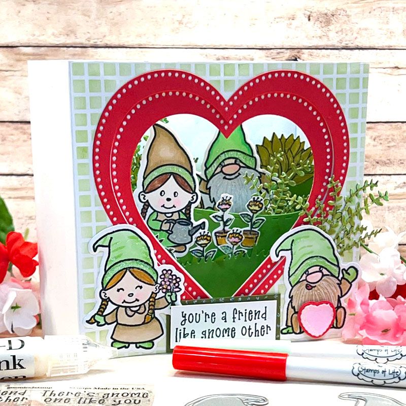 gnomies2stamp Clear Stamp Set