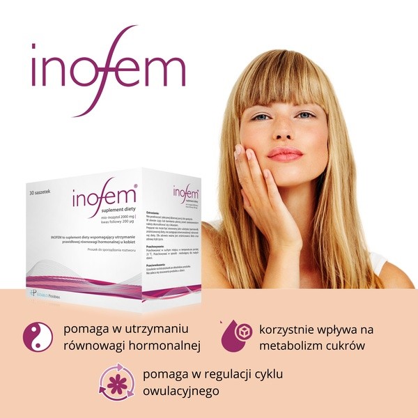 Inofem, proszek do sporządzania roztworu w saszetkach, 30 szt.