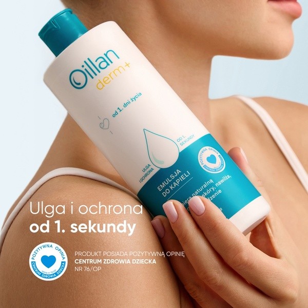 Oillan Derm+, emulsja do kąpieli, 200 ml