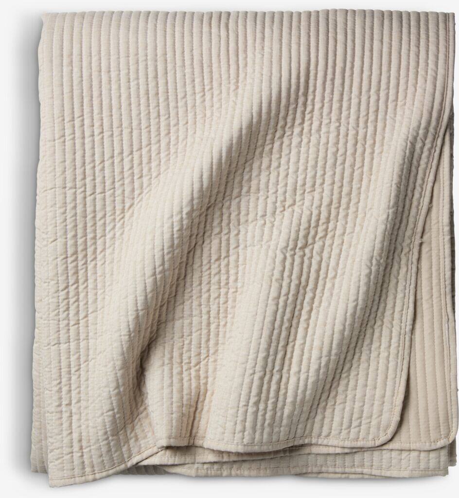 FAGERKLOKKE Sengetæppe FAGERKLOKKE 220x240 beige