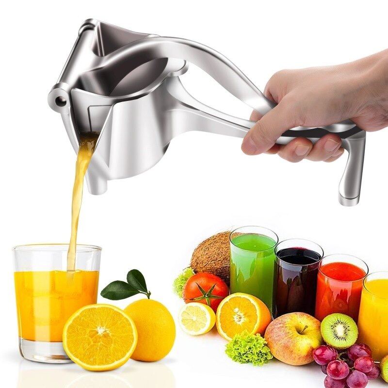 Manual Juice Squeezer Aluminum Alloy Hand Pressure Juicer Pomegranate Orange Lemon Sugar Cane Kitchen Fruit Tool