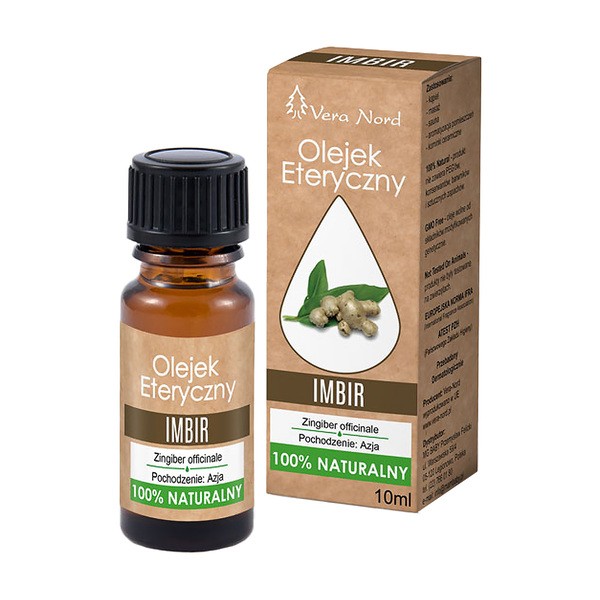 Vera Nord, olejek eteryczny, imbir, 10 ml