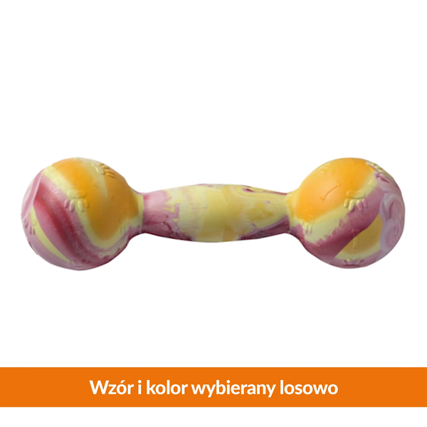 Sum-Plast Hantel, zabawka dla psa, mały, 14 cm, 1 szt.