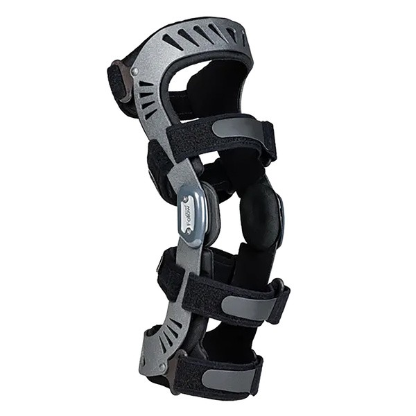 Follow, orteza stawu kolanowego z regulacją zakresu ruchomości, prawa, rozmiar XL, grafitowa, 1 szt.