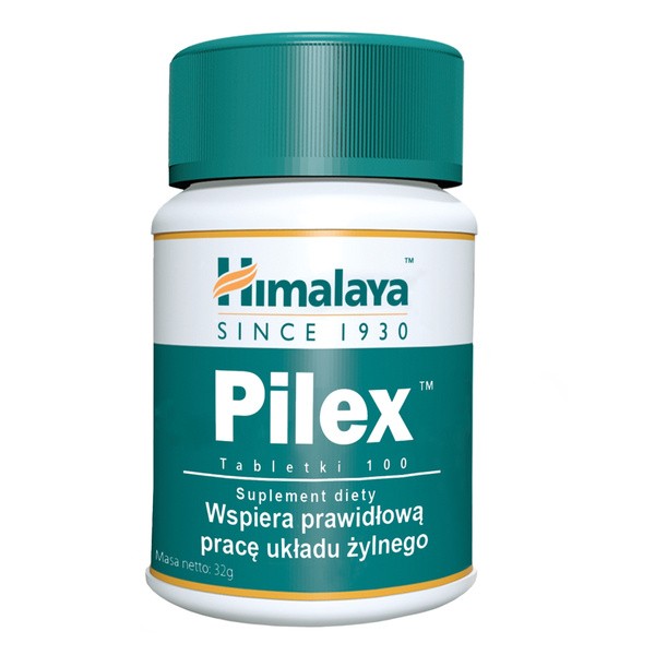 Himalaya Pilex, tabletki, 100 szt.