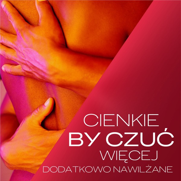 Durex, Feel Thin Extra Lubricated, prezerwatywy, 3 szt.