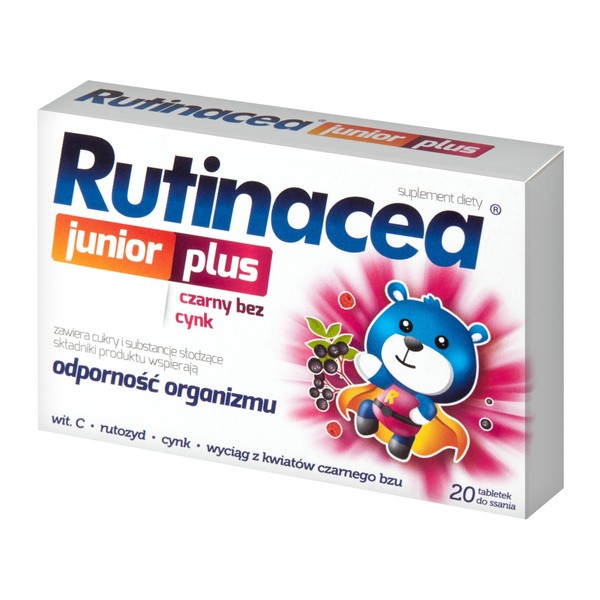 Rutinacea junior plus, tabletki do ssania, 20 szt.