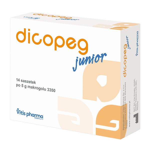 Dicopeg Junior, proszek, 14 saszetek