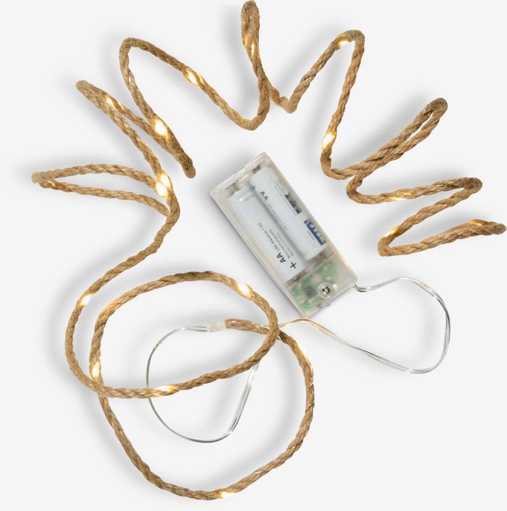 CORNELIUS LED-lyskæde, 230 cm lang, med 20 LED'er