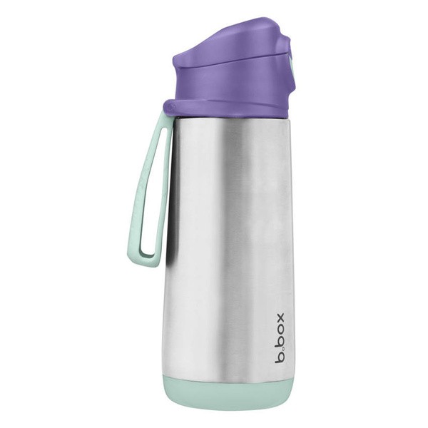 B.box, butelka termiczna sportowa, z ustnikiem, 500 ml, Lilac, 1 szt.