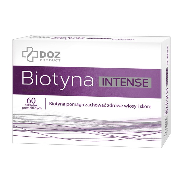 DOZ Product Biotyna Intense, tabletki powlekane, 60 szt.