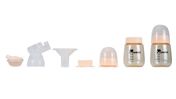 Momoni MilkySilky, 4-fazowy laktator elektryczny, 2 szt.