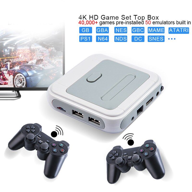 WIFI Arcade Retro Game Console Built in 40000 Classic Game Support 4 Players HD Output Video Game Console For PSP PS1