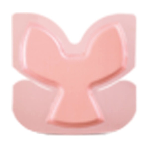 Allevyn Gentle Border Heel, opatrunek na pięty, 23 cm x 23,2 cm, 1 szt. (z opakowania 5 szt.)