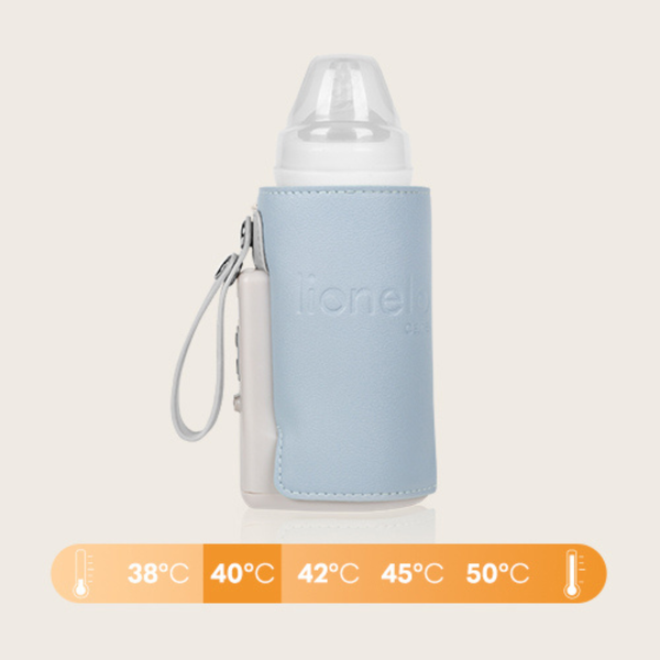 Lionelo Thermup Go Plus podgrzewacz do butelek, blue sky, 1 szt.