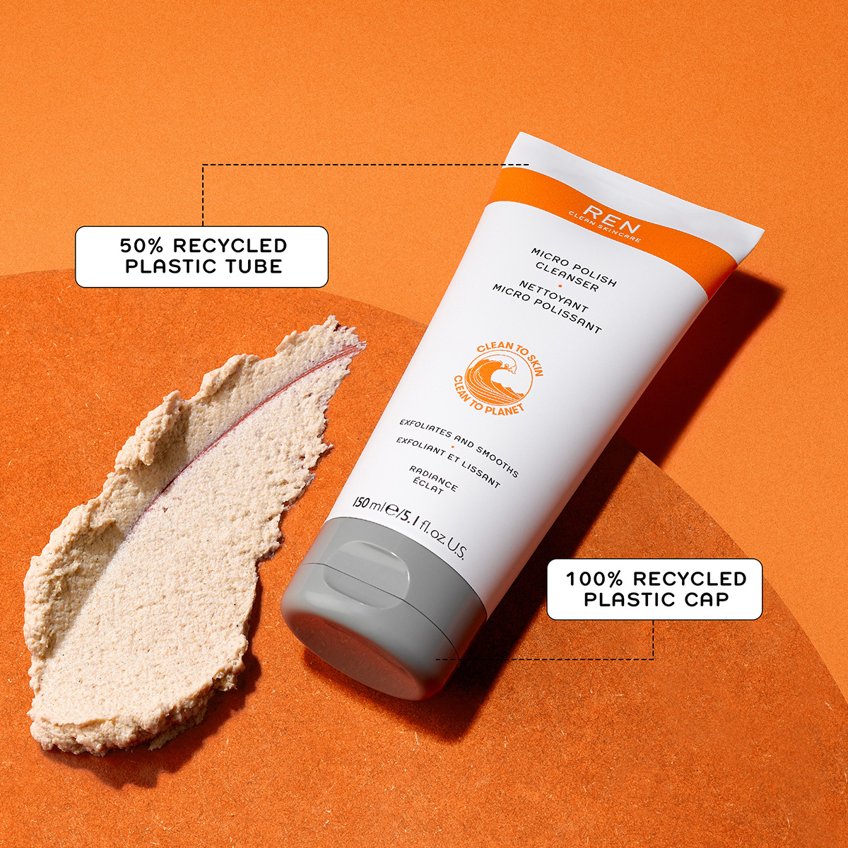 REN Micro Polish Cleanser (150 ml)