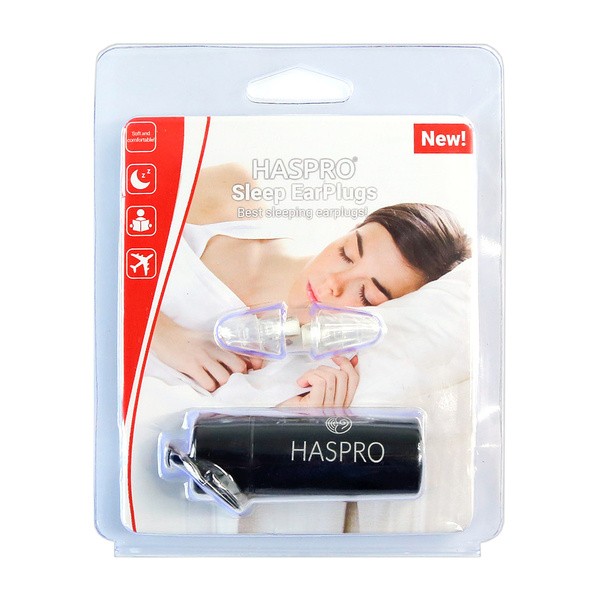 Haspro Sleep Universal, zatyczki do uszu, 1 para