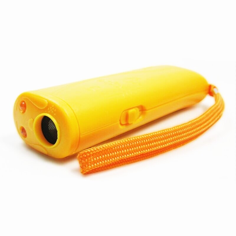 Pet Dog Repeller Anti Barking Stop Bark Training Device Trainer LED Ultrasonic 3 in 1 Anti Barking Ultrasonic Without 9V Battery