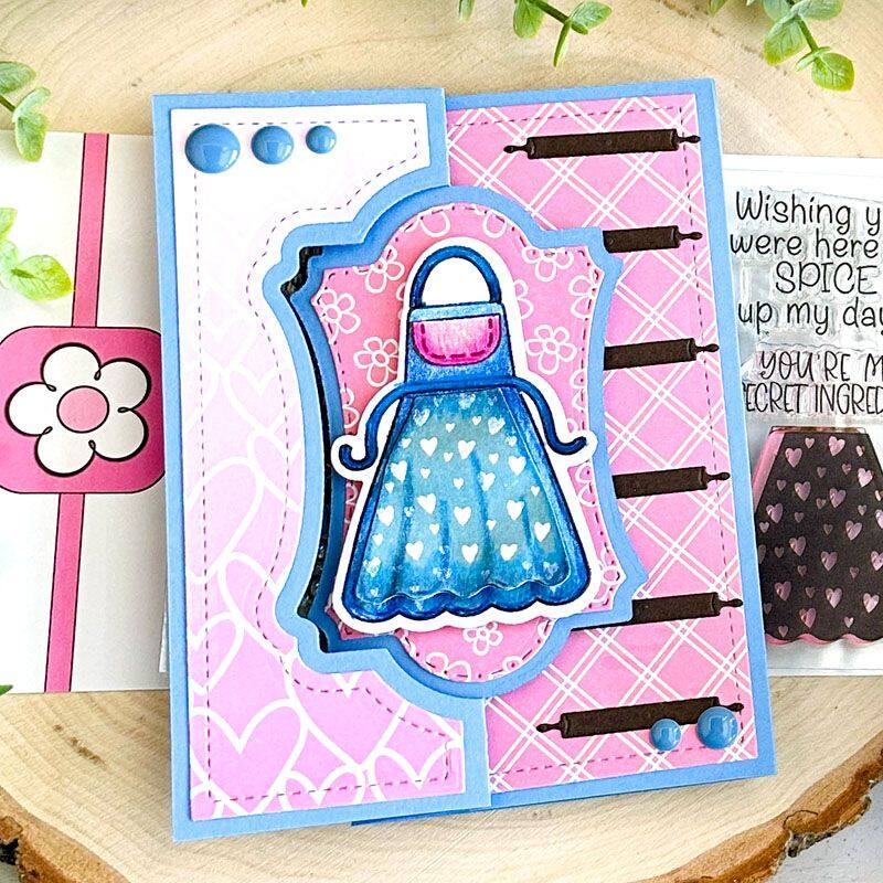 Apron Extras Clear Stamp Set