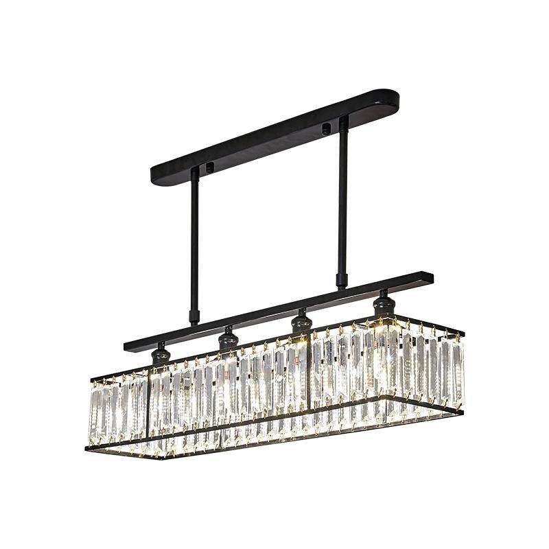 Luminária pendente de cristal para sala de jantar, moderna e simples, de luxo, com design nórdico e criativo.