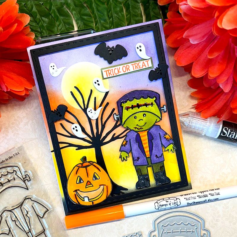 Little Peeps Halloween 1 Clear Stamp Set