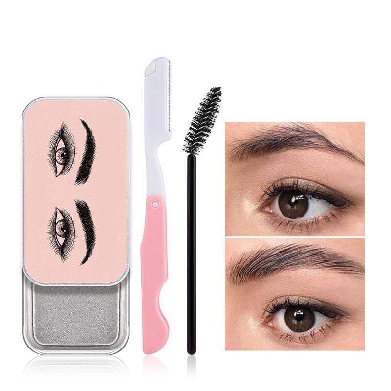 Gel modellante per sopracciglia, cera modellante, sapone impermeabile, a lunga durata, effetto 3D, sopracciglia folte e selvagge, trucco facile da applicare, cosmetici TSLM1