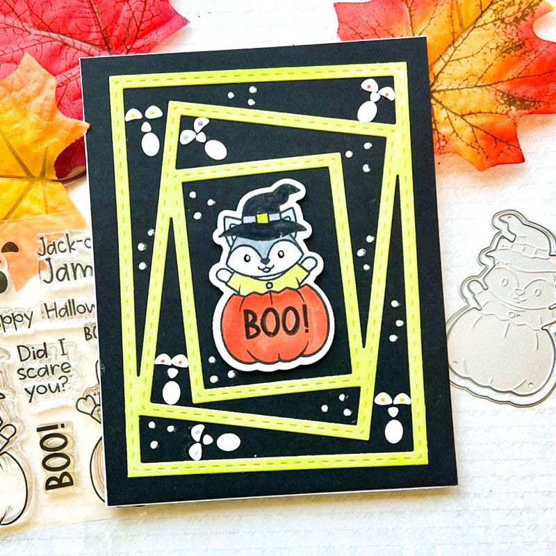 Pumpkin Critters Clear Stamp Set