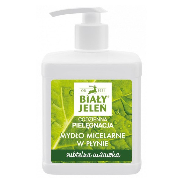 Biały Jeleń, mydło w płynie, subtelna mżawka, 500 ml