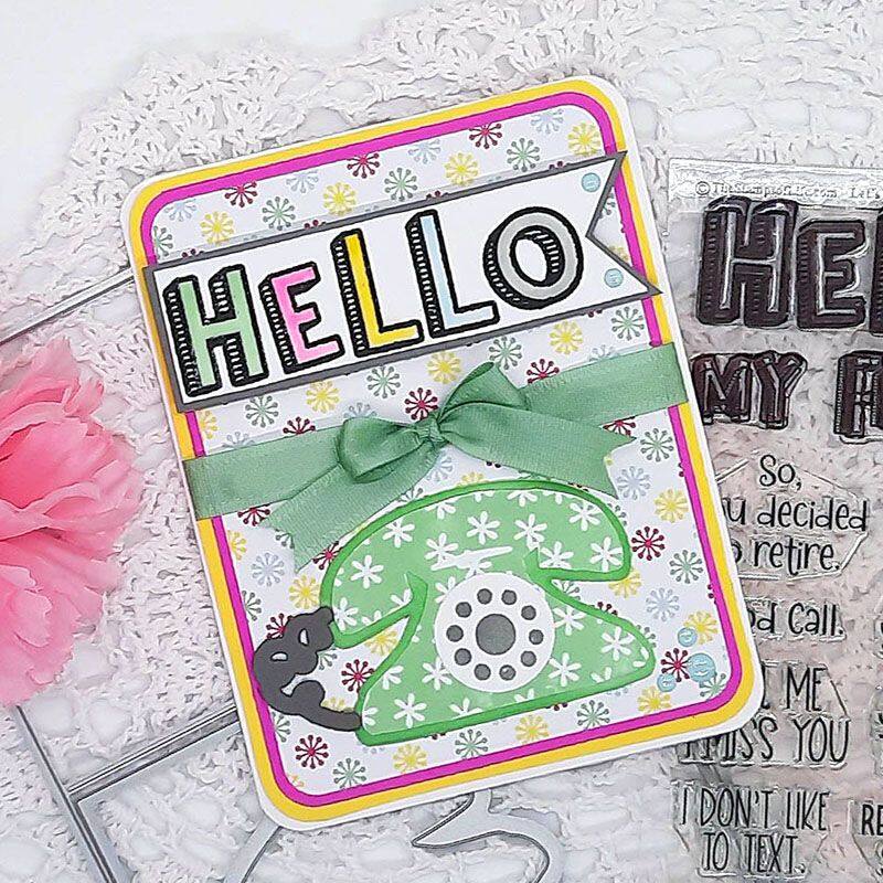 Let's Stay in Touch Clear Stamp Set