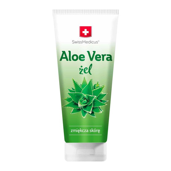 SwissMedicus Aloe Vera, żel z wyciągiem z aloesu, 200 ml