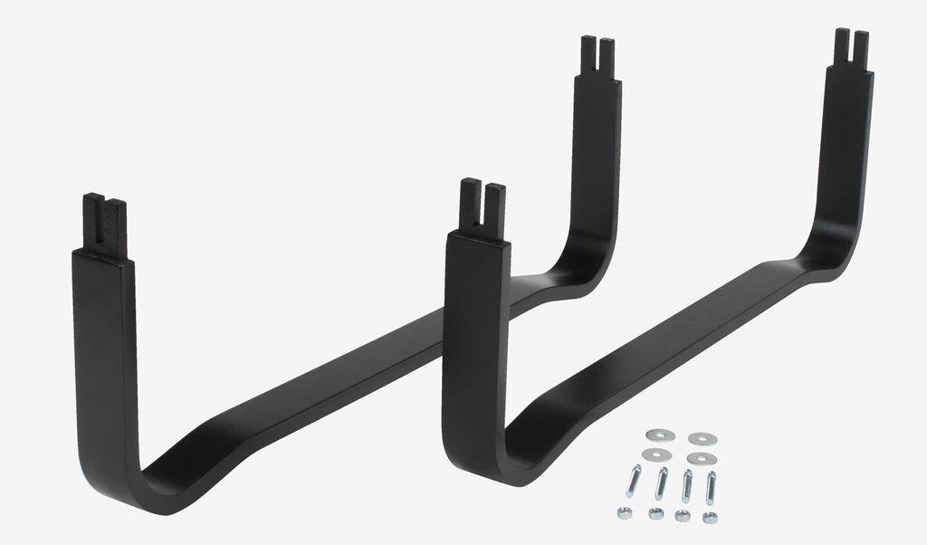 SOLA bøjler 90 cm SOLA sort birk 2 stk/pakke