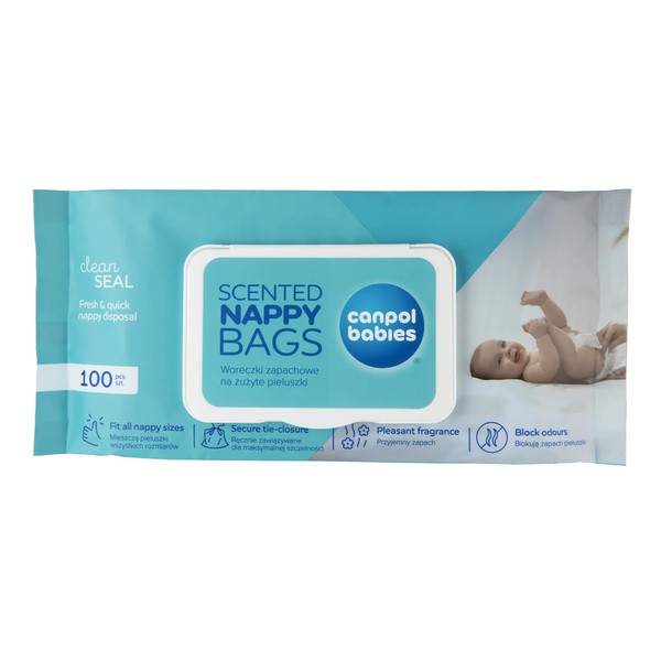 Canpol Babies, woreczki zapachowe na zużyte pieluszki, 100 szt.