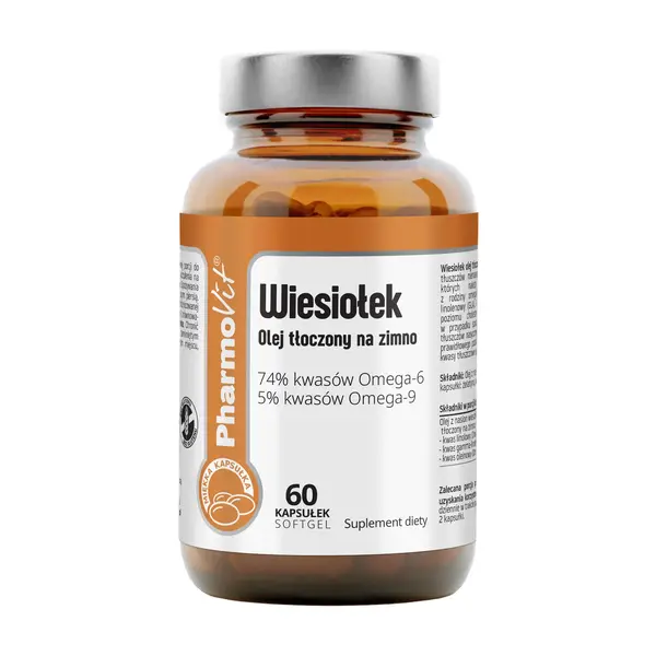 Pharmovit Wiesiołek olej tłoczony na zimno, kapsułki, 60 szt.