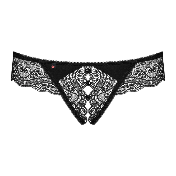 Obsessive Miamor, stringi otwarte, rozmiar S/M, 1 szt.