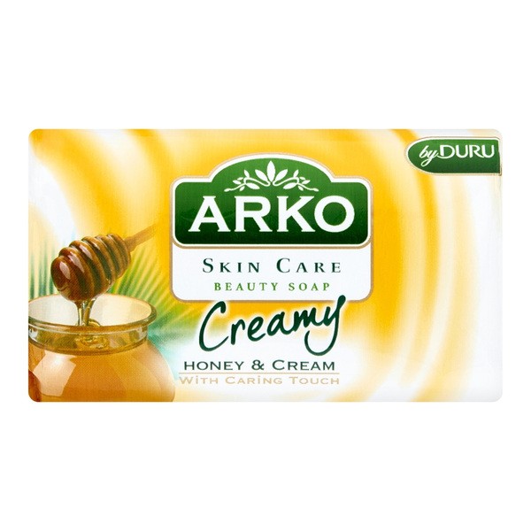 Arko, Honey & Cream, mydło kosmetyczne, 90 g