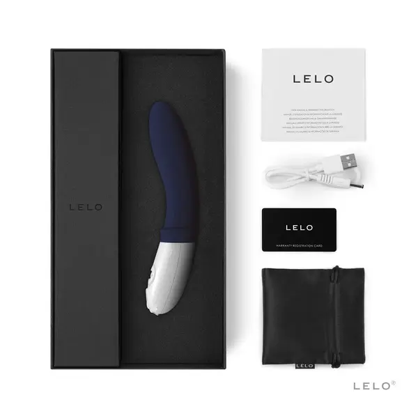 Lelo Billy 2 Deep Blue, wibrator analny, 1 szt.