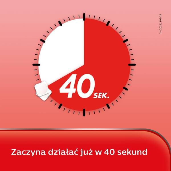 Rennie Fruit, 680 mg + 80 mg, tabletki do ssania, smak owocowy, 24 szt.