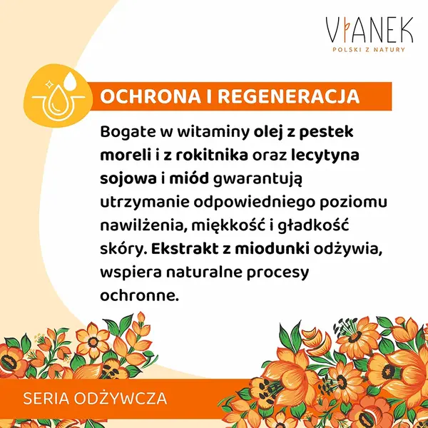 Vianek, odżywczy żel myjący do twarzy, 150 ml